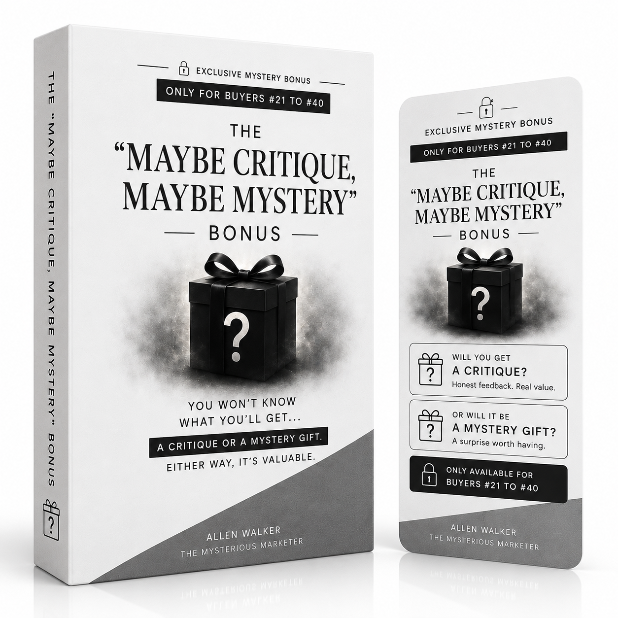 Maybe Critique Maybe Mystery Bonus